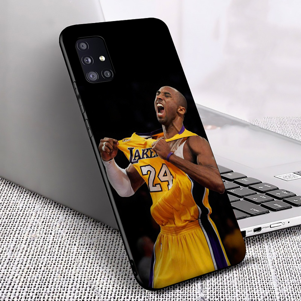 Ốp Điện Thoại Silicon Mềm Hình Kobe Bryant Lc71 Cho Samsung Note 8 9 10 20 Ultra M21 M30s M31 M31s Plus