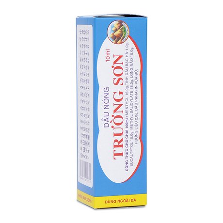 Dầu Nóng Trường Sơn chai 10ml (10 chai x 10 ml)