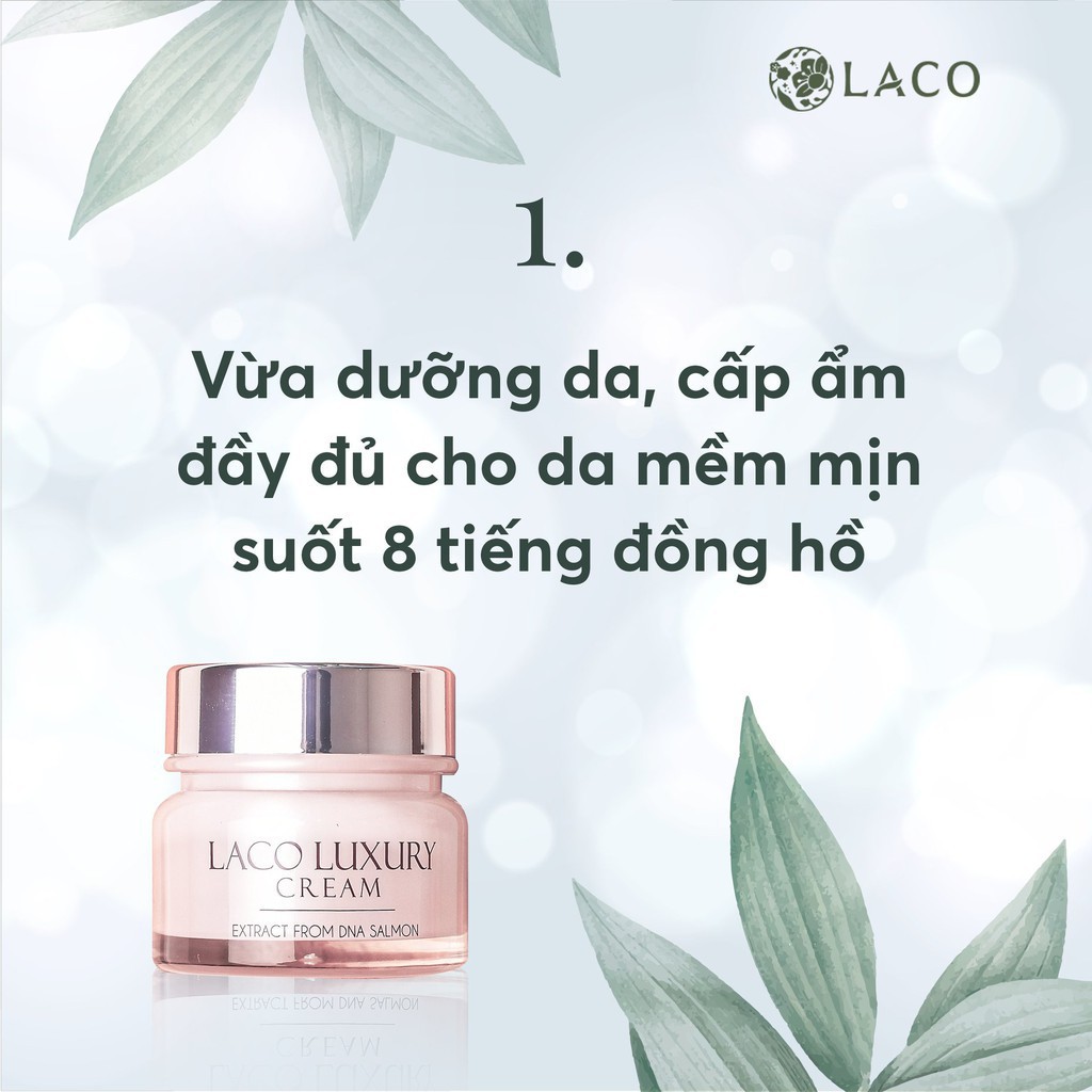 Kem dưỡng da Laco Luxury Cream, kem ngày chống nắng, bật tone da, làm mờ nám và chống lão hóa 30gram - LAVAHA SHOP | BigBuy360 - bigbuy360.vn