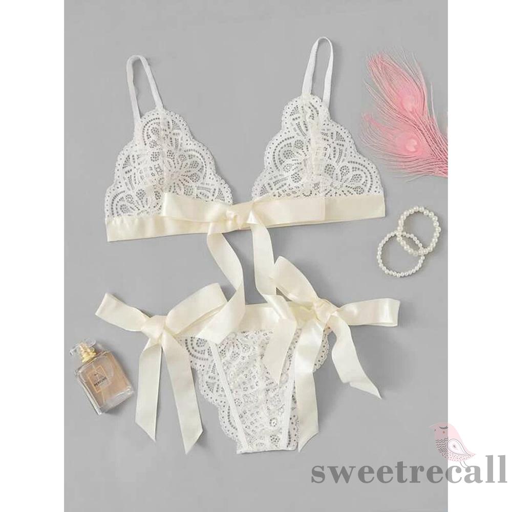 Bộ Đồ Lót Phối Ren Quyến Rũ Dành Cho Nữ | BigBuy360 - bigbuy360.vn