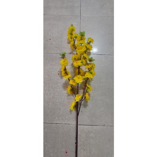 [ HOA VẢI ] [ CÀNH MAI, ĐÀO ] [ DÀI 1M ] CÀNH LỚN CÓ 5 NHÁNH NHỎ