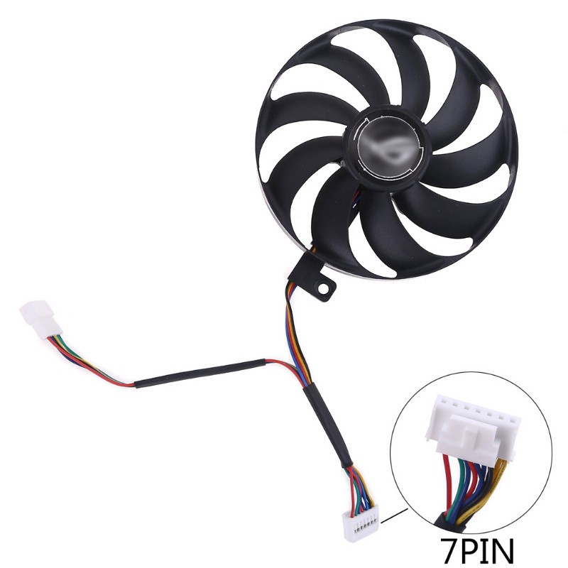 Quạt Tản Nhiệt Qj T129215Su 12v 0.5a 88mm Cho Asus Rx5700 Rx5700 Xt 8gb | BigBuy360 - bigbuy360.vn