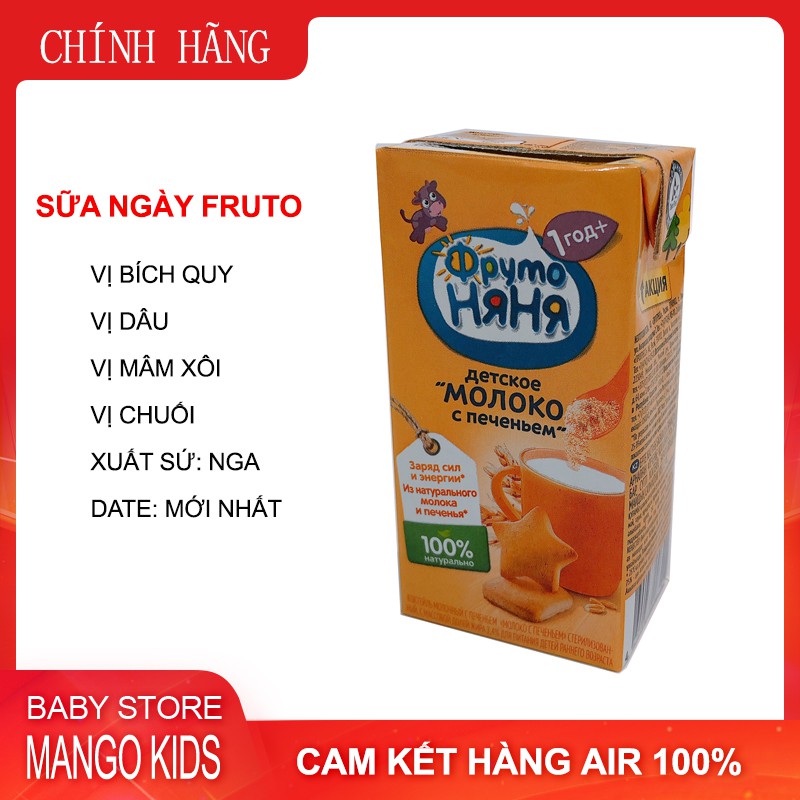 Sữa Ngày ngũ cốc Fruto cho bé từ 12 tháng