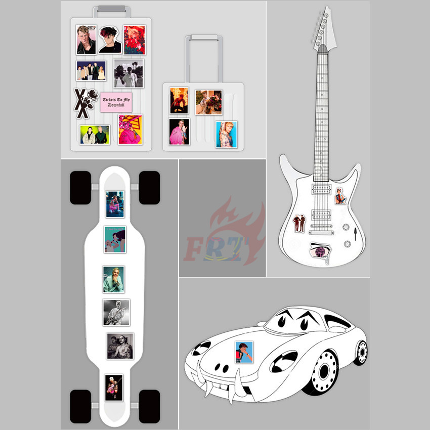 ❉ Machine Gun Kelly Colson Baker Series 03 - POP HipHop Rapper Singer MGK Stickers ❉ 50Pcs/Set DIY Fashion Luggage Laptop Skateboard Decals Doodle Stickers