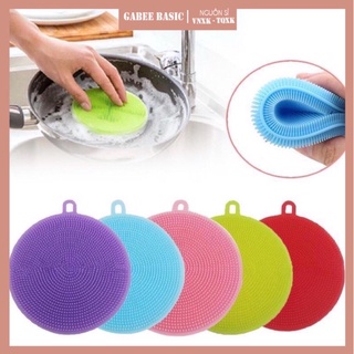 Combo 2 miếng rửa chén silicon đa năng