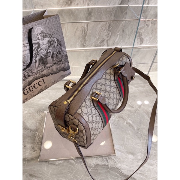 Túi xách nữ dáng trống size 35 da thật cao cấp Gucci GC