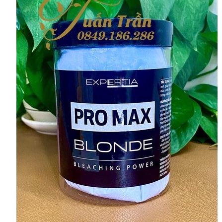 Thuốc tẩy tóc, Bột tẩy tóc ProMax cao cấp không xót da đầu, tặng kèm trợ nhuộm và gang tay - Shop Hair