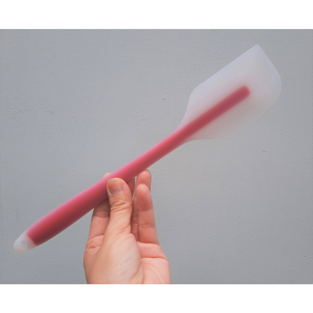 Vét bột spatula silicone đúc dài lưỡi trong 28cm