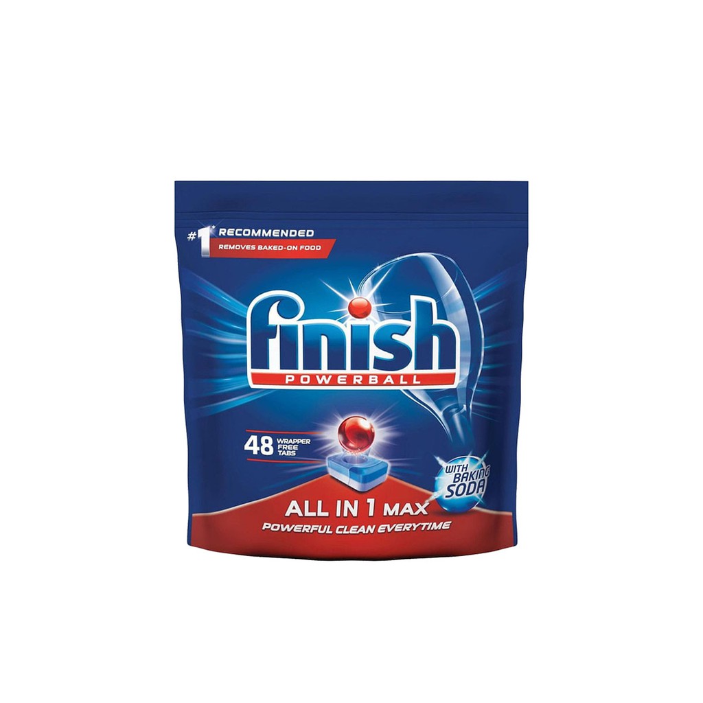Viên rửa bát Finish All in one Max 100 viên, 80 viên