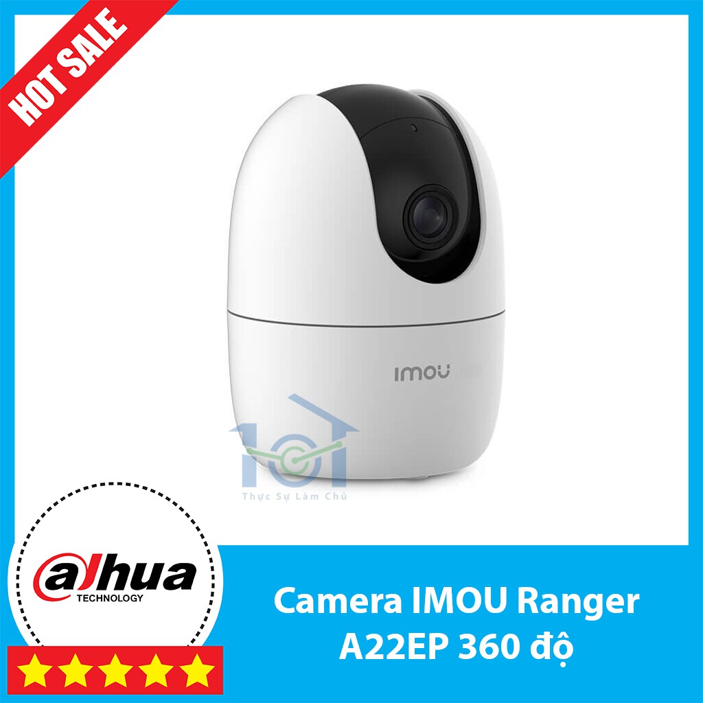 Camera IP Wifi Dahua IMOU Ranger - A22EP 1080p 360 độ hàng chính hãng DSS
