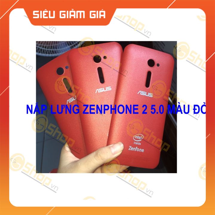 NẮP LƯNG ZENPHONE 2 5.0 MÀU ĐỎ