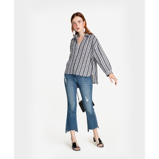 Áo sơ mi Oversize tay dài của HNOSS Size M