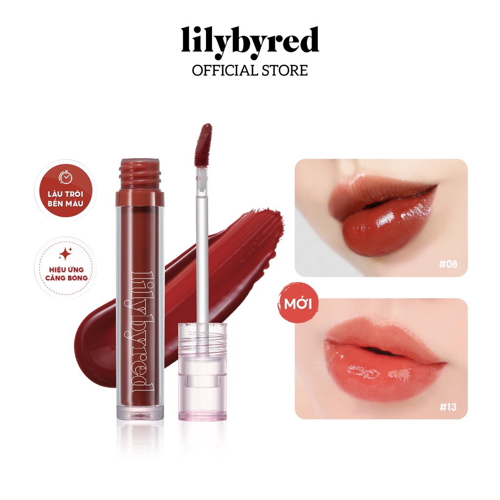 Son Tint Dạng Lỏng Lâu Trôi LILYBYRED Glassy Layer Fixing Tint 3.8g