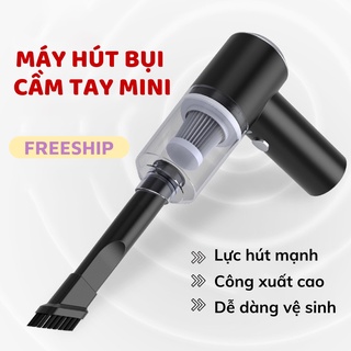 Máy Hút Bụi, Máy Hút Bụi Ô Tô Cầm Tay Vệ Sinh Nội Thất Ô Tô, Nhà Cửa, Bàn Phím Máy Tính SIXTEEN