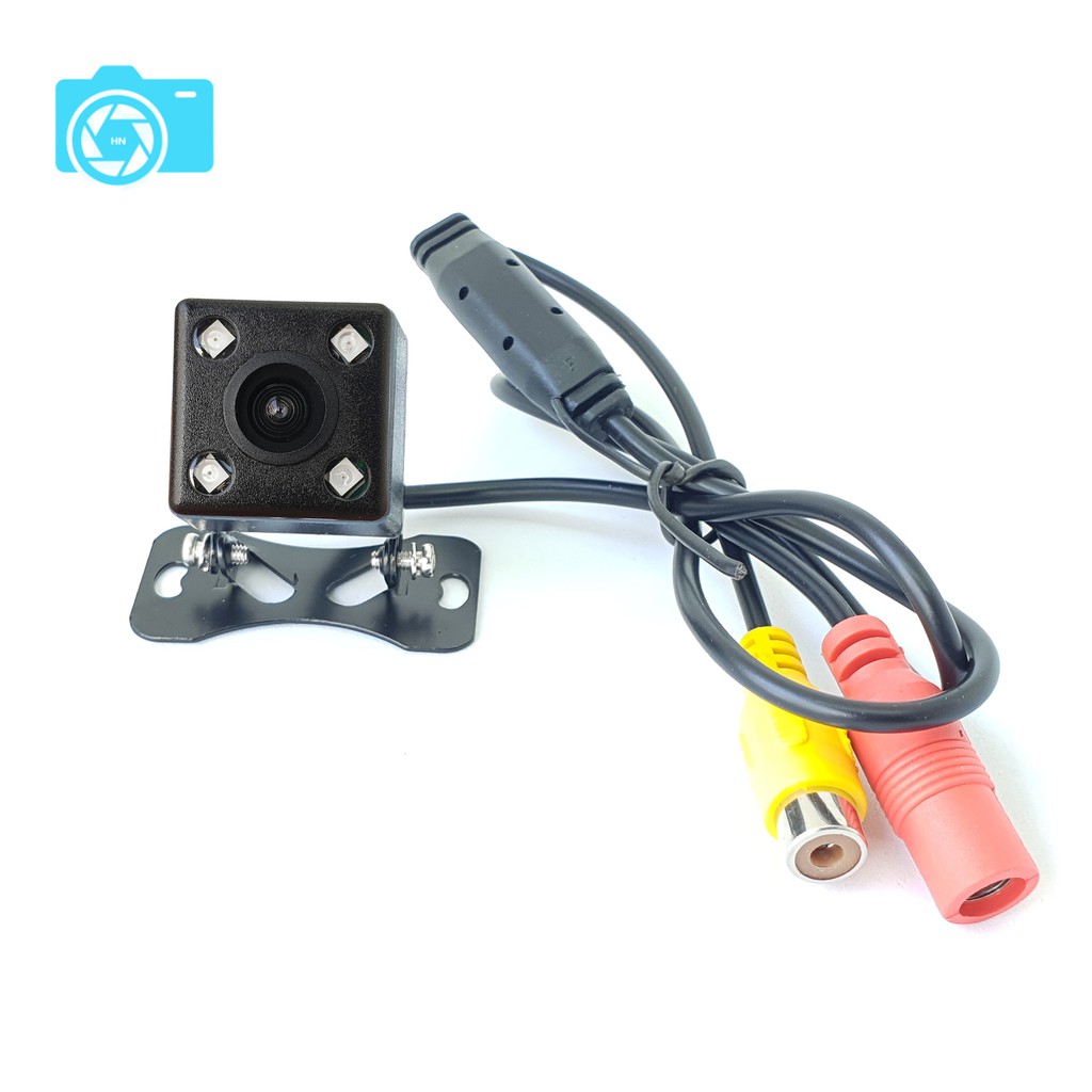 Camera lùi hồng ngoại, 4 đèn hồng ngoại, jack AV, nguồn 12V, dây tín hiệu 5,5m | BigBuy360 - bigbuy360.vn