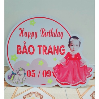 combo bảng tên chibi cho bé