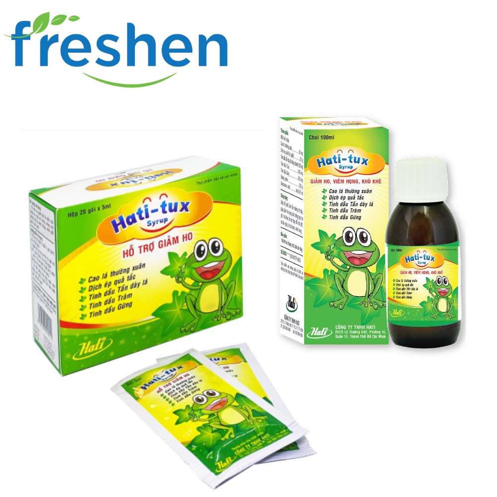 Hati-Tux Syrup-hỗ trợ giảm ho