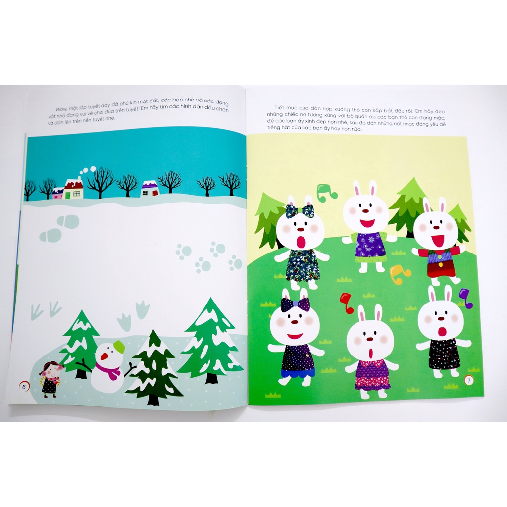 Sách - Sticker thần kỳ phát triển IQ - EQ - CQ