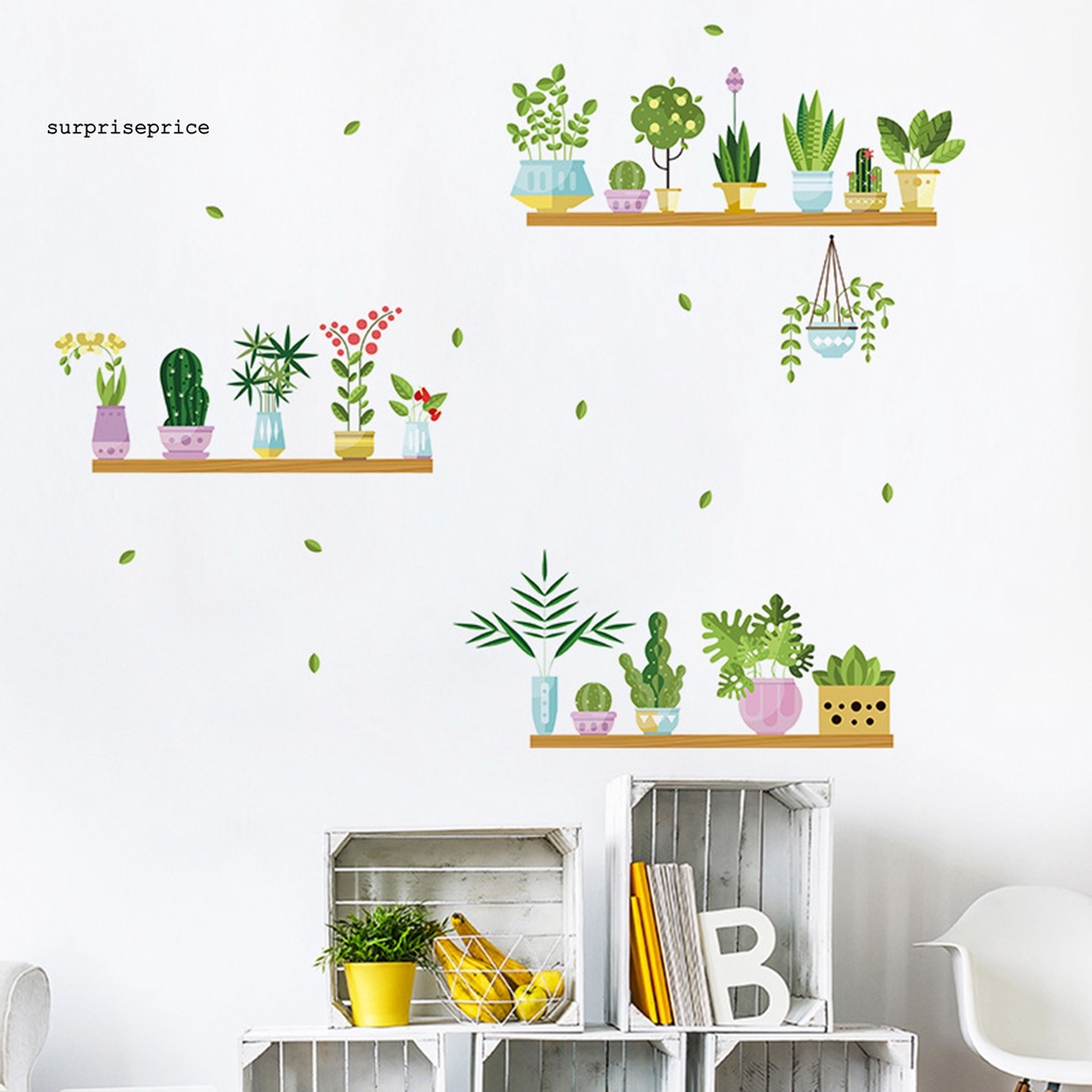 Decal dán tường Tự Dính Họa Tiết Cây Xanh Bắt Mắt Sành Điệu