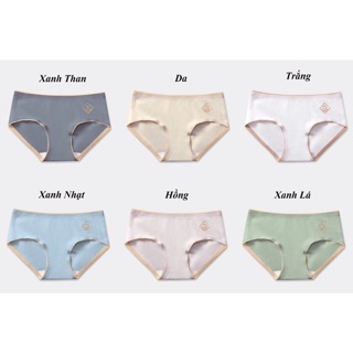 Quần Lót Cotton Không Viền Vải Co Giãn 4 Chiều, Lớp Lót Kháng Khuẩn Cao Cấp