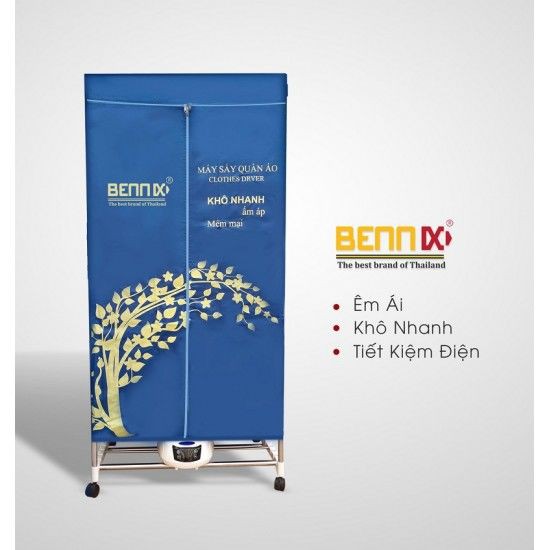 Máy sấy quần áo Bennix BN-0186 Công nghệ Thái lan