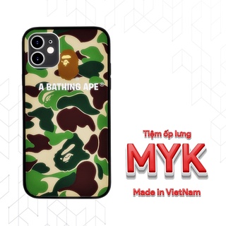 Ốp lưng A BATHING APE chất cho Iphone 5 6 7 8 Plus 11 12 Pro Max X Xr BAPPOD00189