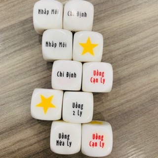 Xúc xắc xí ngầu uống bia