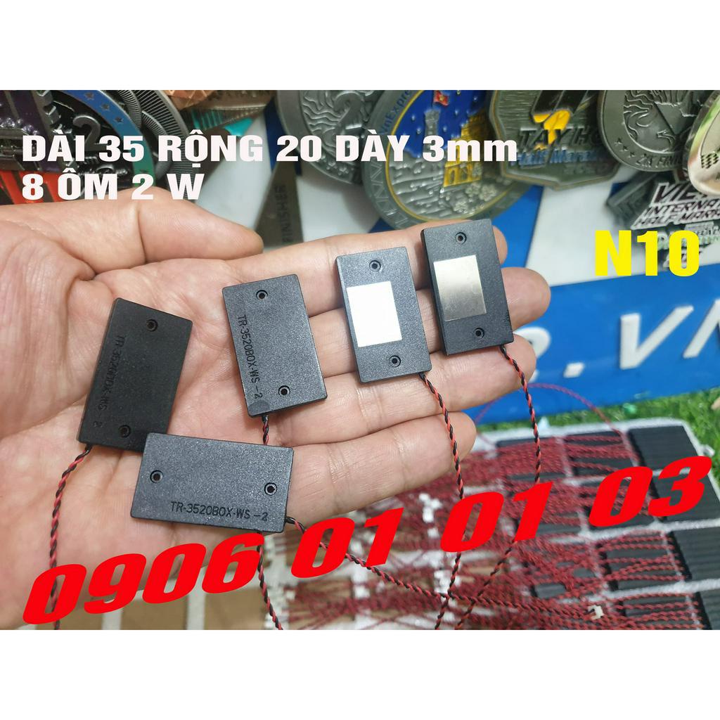 Loa độ laptop N10, Loa độ siêu mỏng, loa chế  DÀI 35 RỘNG 20 DÀY 3MM, ÂM THANH SIÊU HAY 8 ôm 2w