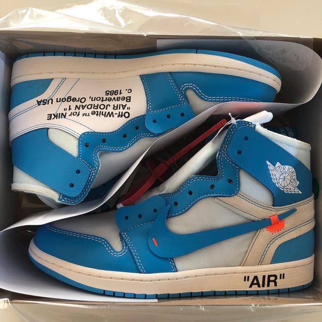 Giày bóng rổ Jordan 1 OW cao cổ