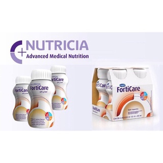 Sữa Nước Nutricia  FortiCare vị Cam /Capuccino (Vỉ 4 chai x125ml)