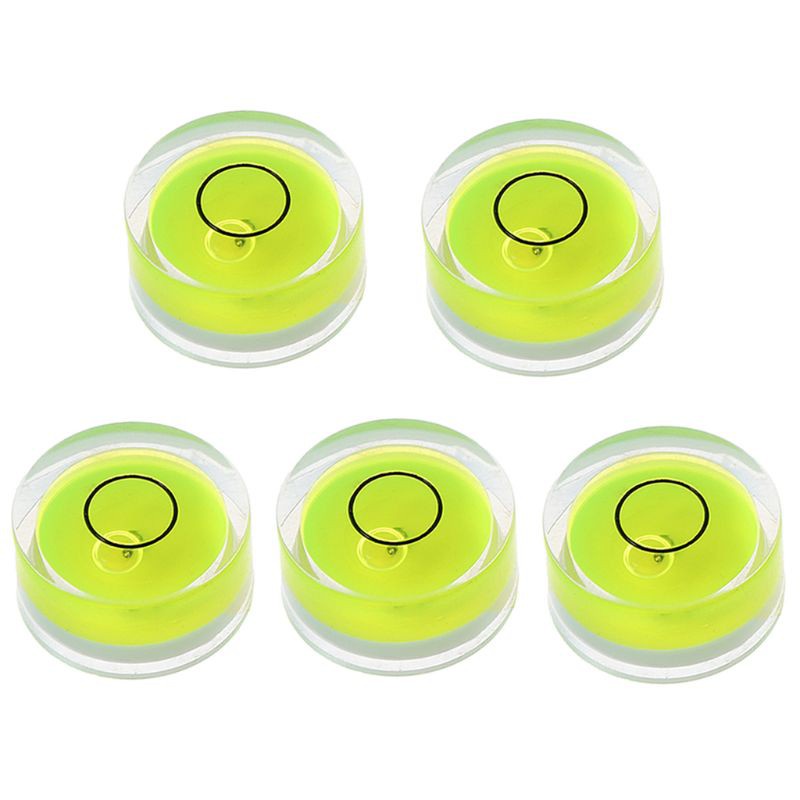Set 5 Dụng Cụ Đo Độ Cân Bằng Độ Cân Bằng Mini Hình Tròn Tiện Dụng