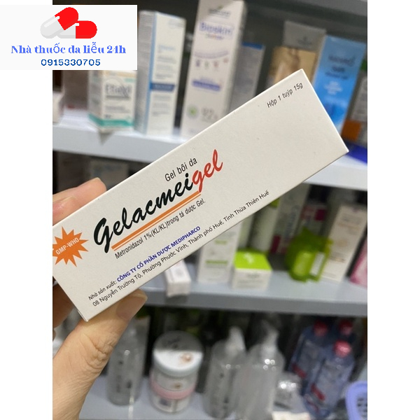 Gelacmeigel gel bôi da 15g - Dalieu24h