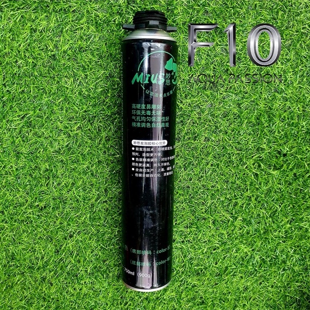 Foam tạo hình làm hồ bán cạn Mius + Keo tạo hình mius tạo hình Vòi xịt tạo hình bể cá