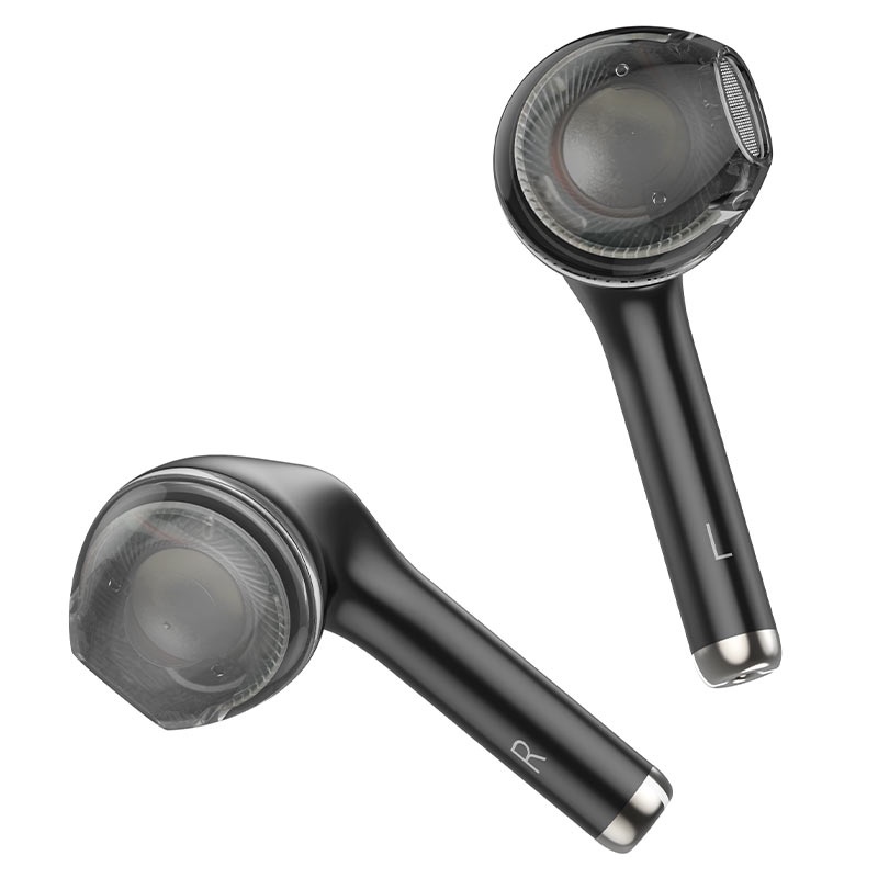 Tai nghe bluetooth true wireless Hoco EW15 Pure Bass V5.1 pin 4h, dock sạc 16h, tăng giảm âm, đổi tên tai nghe