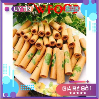 1kg Bánh Ống Ngò Nhân Đậu Phộng  - Trùm Ăn Vặt - N FOOD