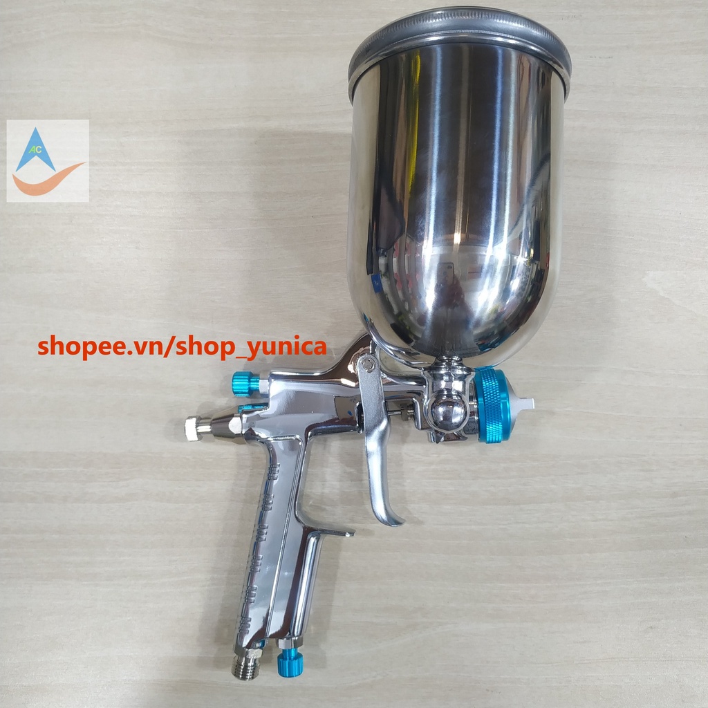 Súng phun sơn YUNICA K-100  Yunica xuất xứ Đài Loan Dùng phun sơn dầu, sơn PU, sơn xe