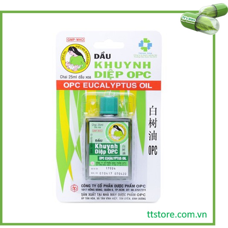 Dầu khuynh diệp OPC / Trường Sơn / Mẹ bồng con