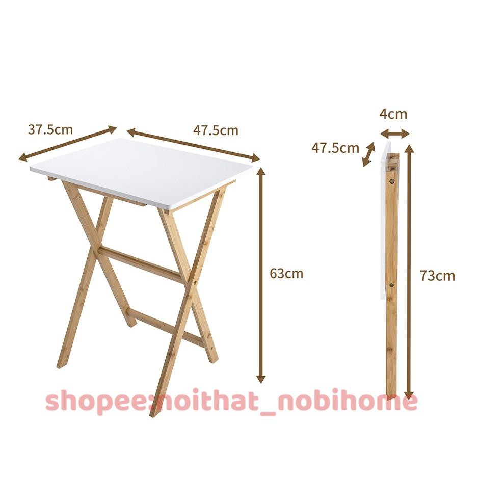 Bàn làm việc và học tập gấp gọn thông minh làm từ gỗ nhập khẩu Nobi Home-Đạt Tiêu Chuẩn Xuất Khẩu châu âu cho IKEA | BigBuy360 - bigbuy360.vn