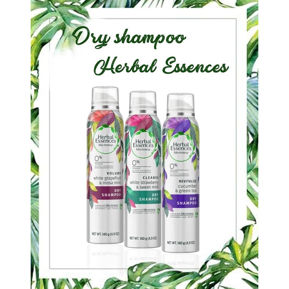 DẦU GỘI KHÔ HERBAL ESSENCES BIO:RENEW