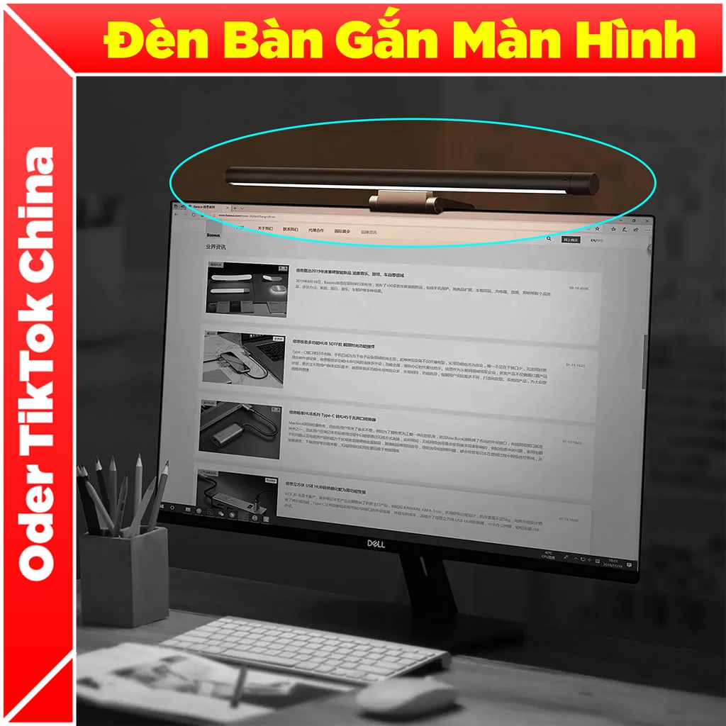 Đèn Bàn Màn Hình Máy Tính Baseus Bảo Vệ Mắt Hiệu Quả