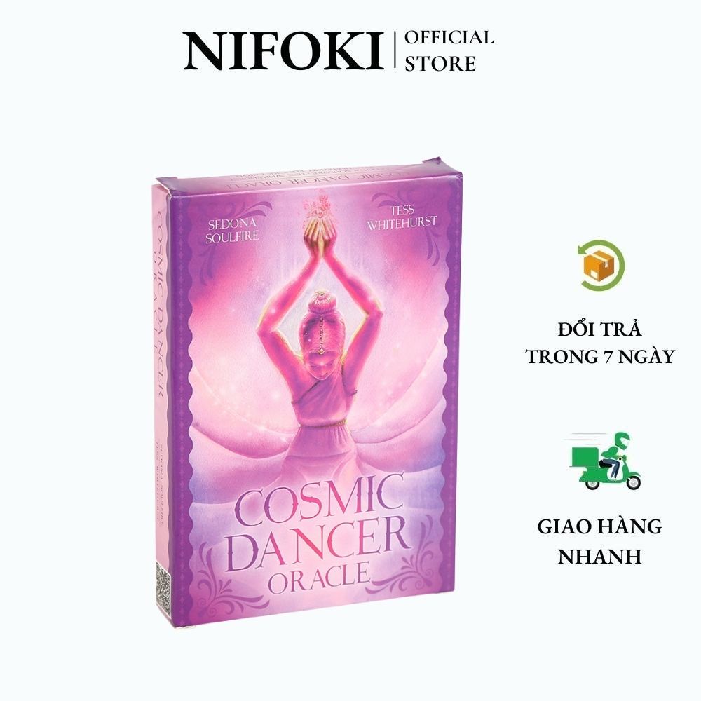 Bộ bài Cosmic Dancer Oracle Nifoki A4