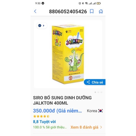 SIRO JALKTON CHAI 400ML