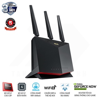 Bộ phát wifi 6 Asus RT-AX86U AX5700 (Chính hãng) AX86U