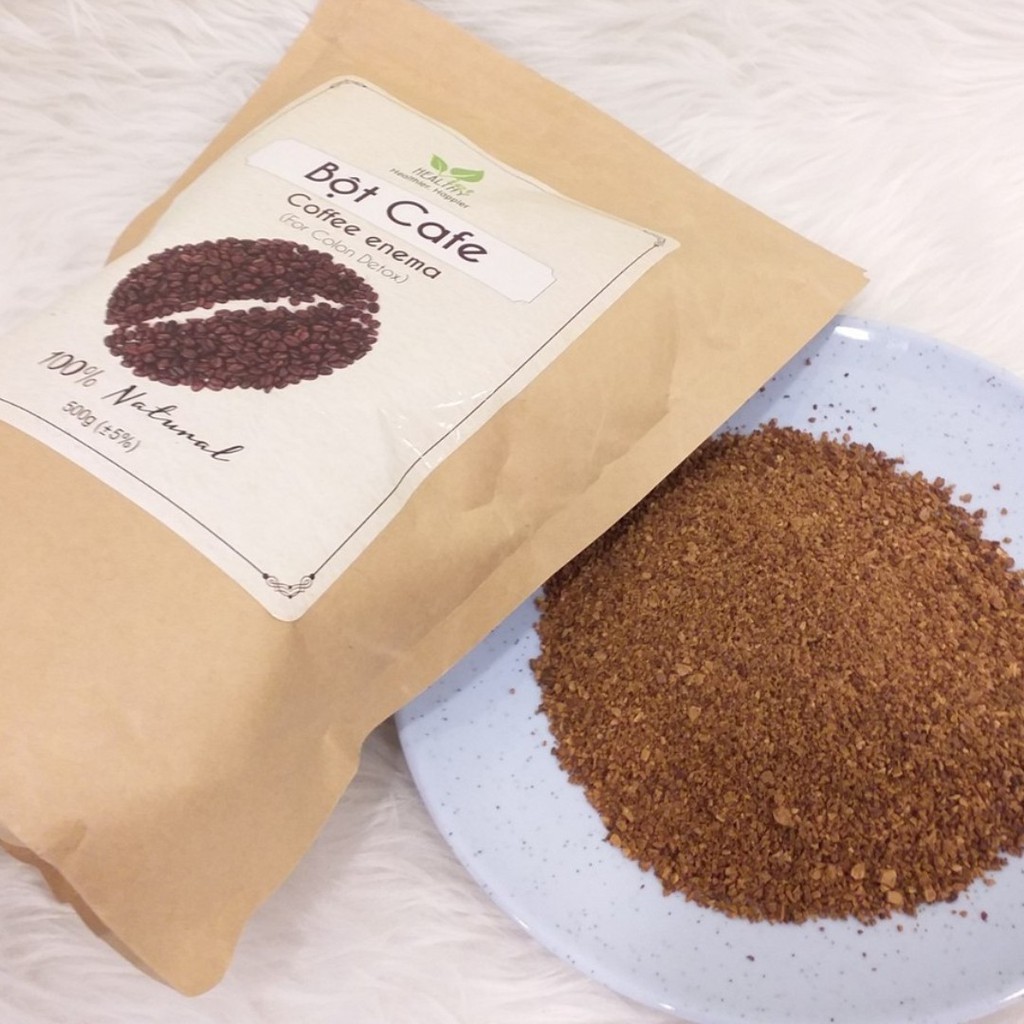 Cà phê viet healthy 500g cà phê hữu cơ thải độc đại tràng viethealthy cà phê gerson thụt tháo đại tràng liệu trình enema