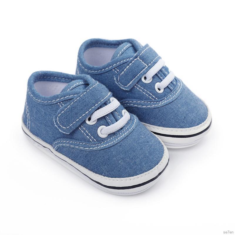Giày Cotton Đế Mềm Chống Trượt Cho Bé 0-18 Tháng Tuổi