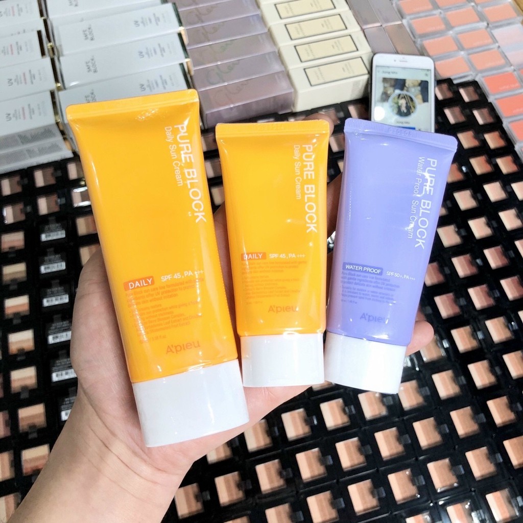 {Thanh Lý} Kem Chống Nắng A'pieu Pure Block Sun Cream 50ml