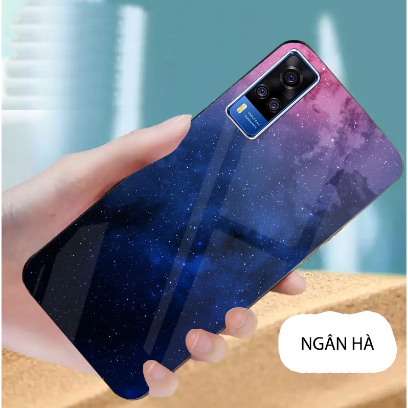 Ốp LƯNG kính cường lực VIVO Y51 2020,Y53s , Y72 5G CAO CẤP