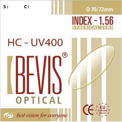 Tròng kính chống trầy và chống UV Hàn Quốc Bevis 1.56