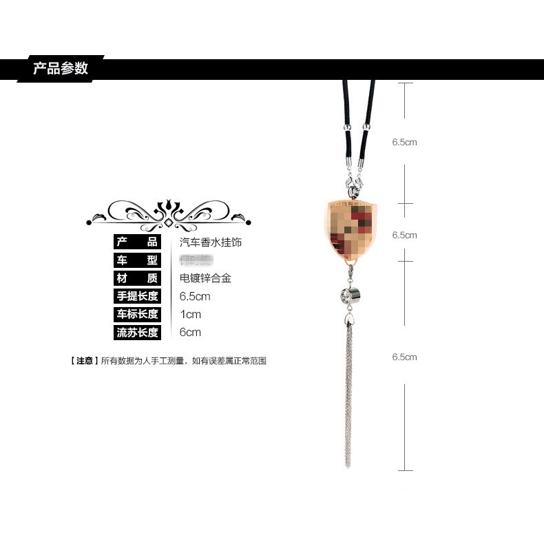 Mặt Dây Chuyền Đính Đá Pha Lê Hình logo Xe Hơi land Rover Cadillac Honda Ford Toyota Mazda Kia Nissan Hyundai Volkswagen