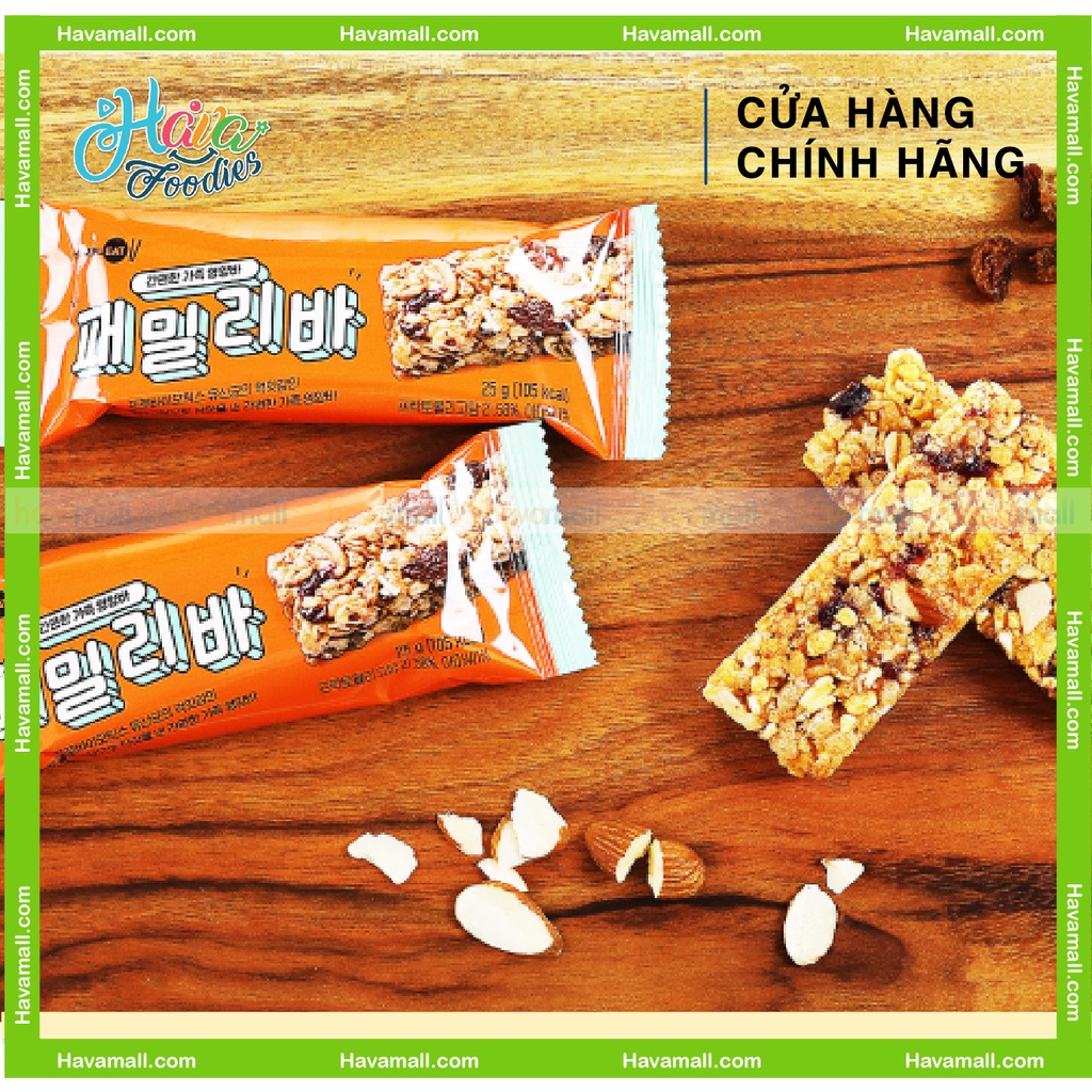 [HÀNG CHÍNH HÃNG] Thanh Năng Lượng Ngũ Cốc Family Bar Simpleat 25gr